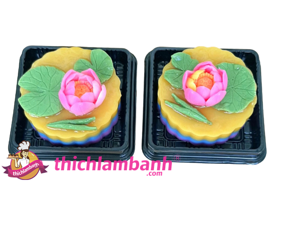4D Silicon 6 lá sen tròn và cuốn sen nhỏ