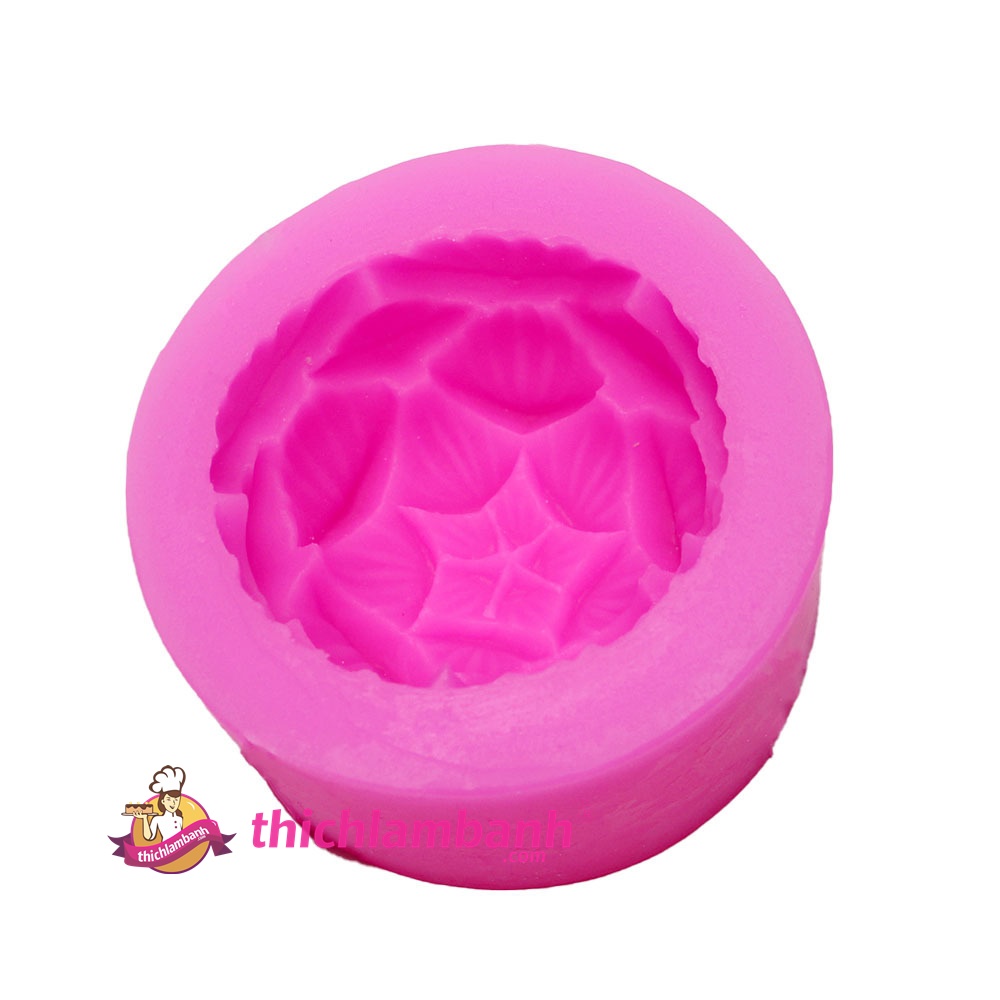 4D Silicon Búp Hoa sen nở 5.8cm H6033