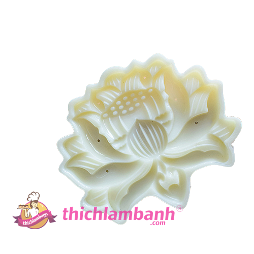 Khuôn lò xo trung thu Đài Sen nở xòe 1 mặt 150g