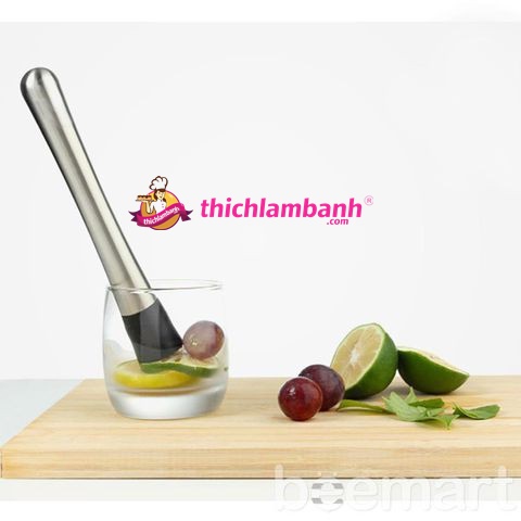 Cây dầm hoa quả quầy Bar / chày bar 20cm