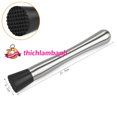Cây dầm hoa quả quầy Bar / chày bar 20cm
