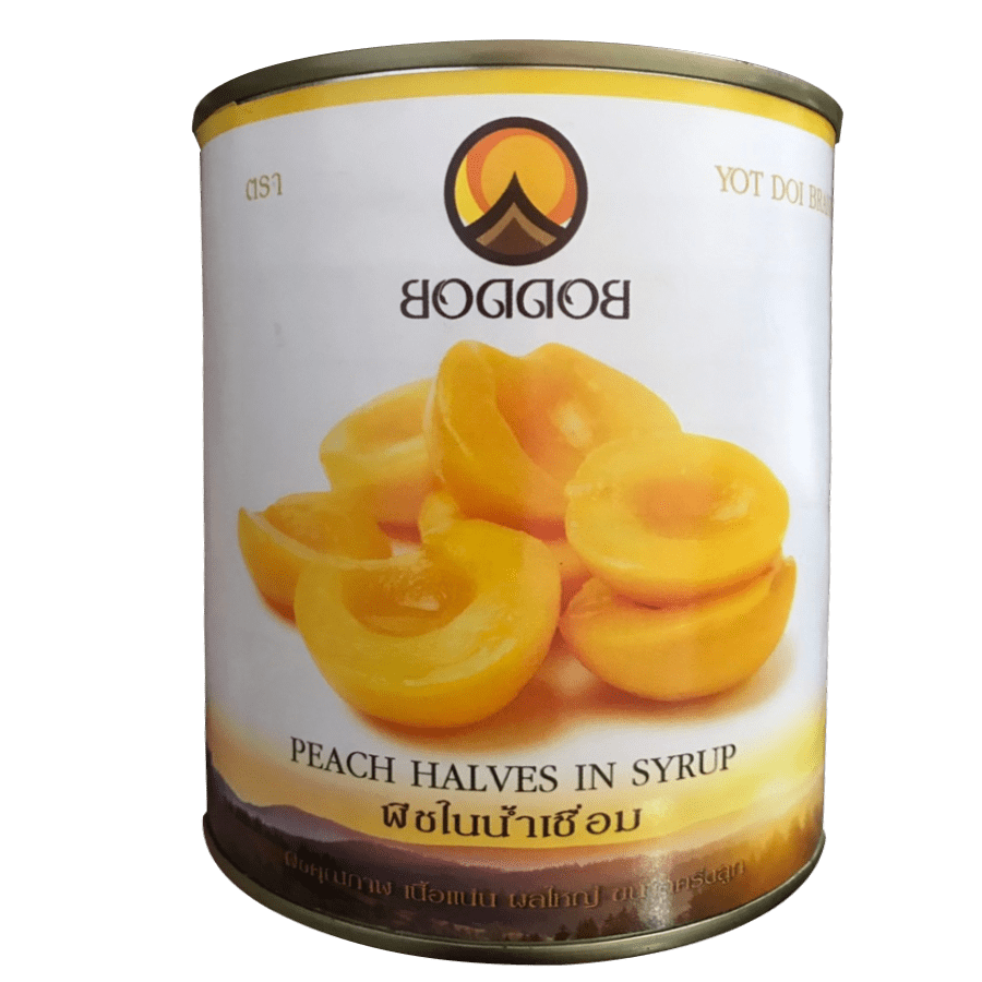 Đào Ngâm Thái Lan Boddob 820g