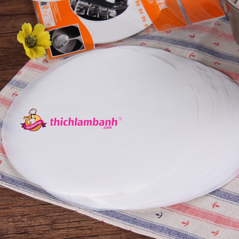 Giấy nến tròn cắt sẵn nhiều kích thước