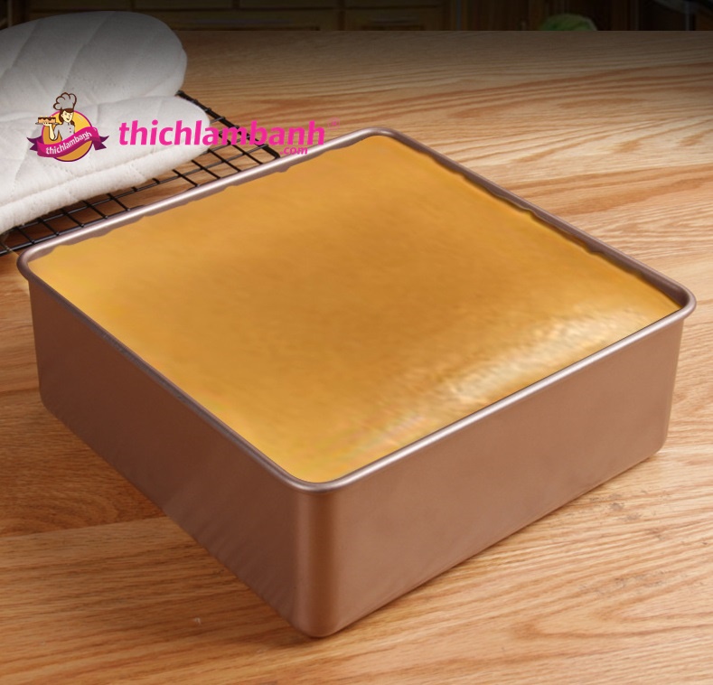 Khuôn vuông đúc chống dính 7 inc 16,8cm