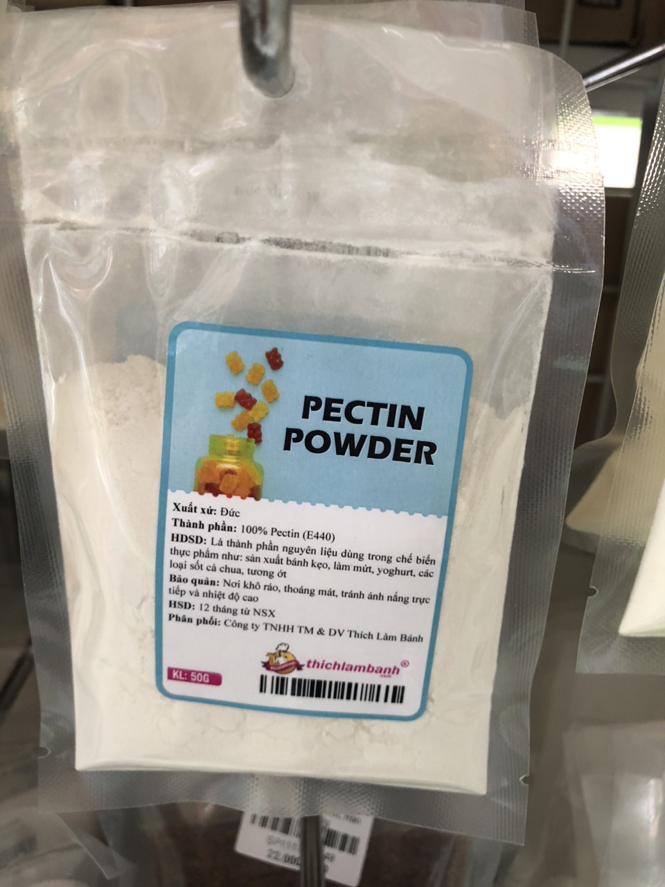 Bột Pectin, chất tạo đông