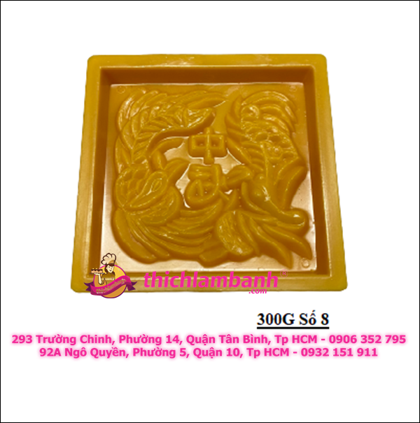 300g Khuôn Trung Thu Nướng-Dẻo Vĩnh Trường