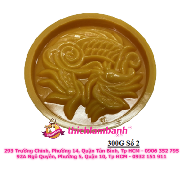 300g Khuôn Trung Thu Nướng-Dẻo Vĩnh Trường