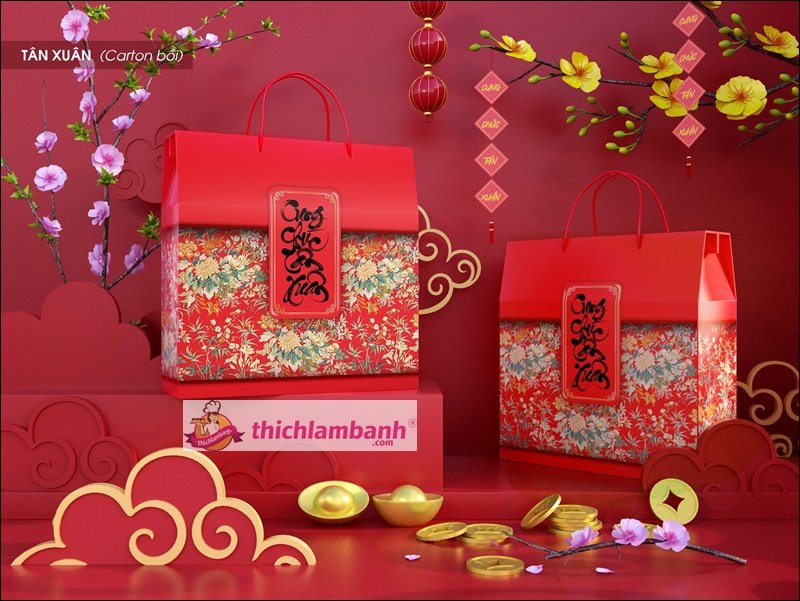 Hộp Tân Xuân 2024 (carton)