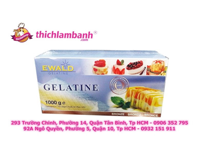 Gelatin lá EW