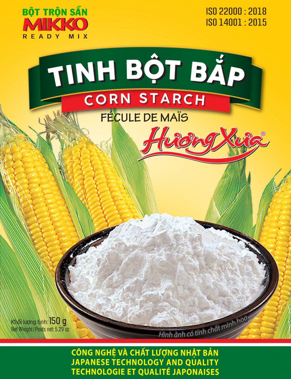 Tinh bột bắp 150g Mikko Hương Xưa