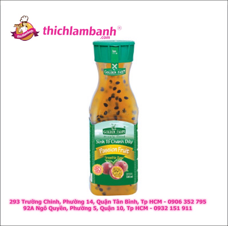 Chanh dây nguyên chất Golden Farm