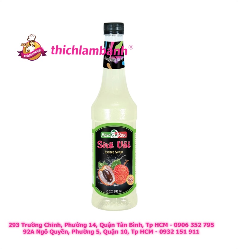 Si rô Vải Golden Farm 700ml