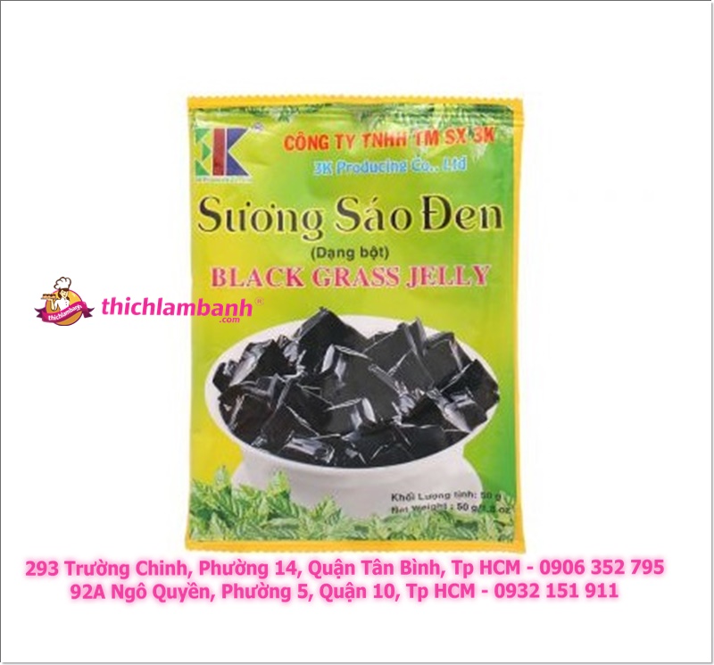Bột sương sáo đen 3K 50g