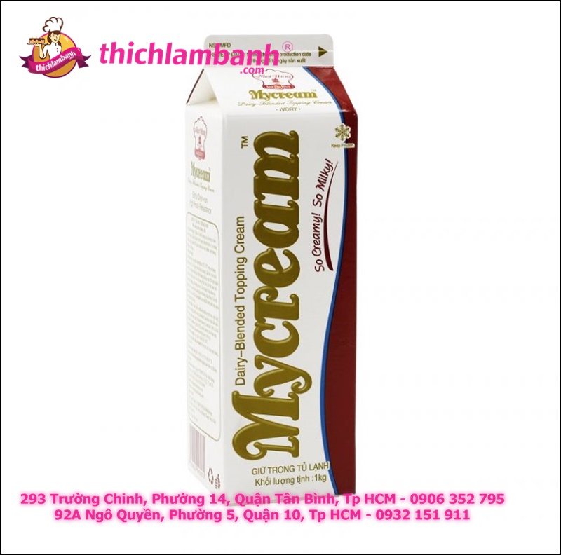 Kem Trang Trí Bánh Topping MyCream