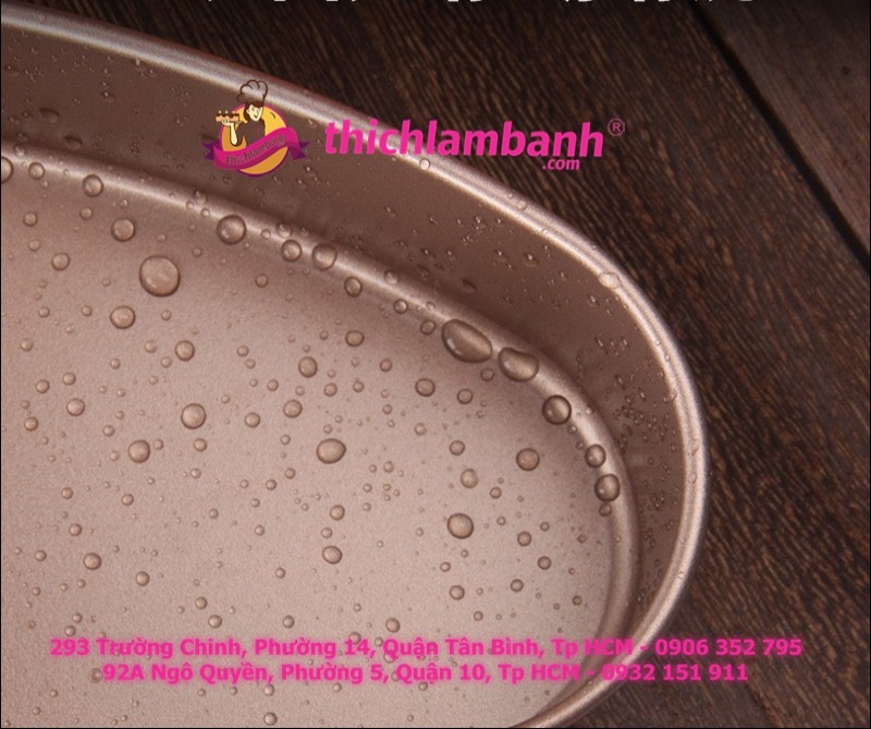 Khuôn oval chống dính cheesecake 8881