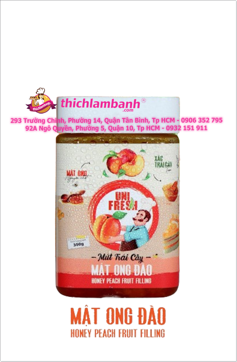 Mứt Đào Mật Ong UNIFRESH 350g