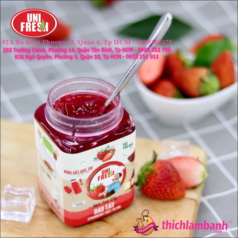 Mứt Dâu Tây UNIFRESH 350g