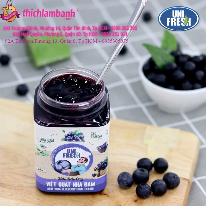 Mứt Việt Quốc Nha Đam UNIFRESH 350g