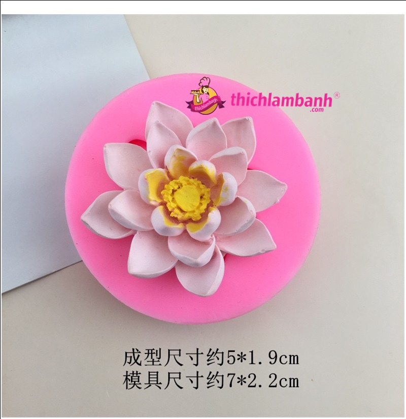 4D Silicon Hoa sen 5cm 1.9 H8273
