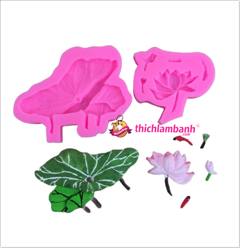 4D Silicon hoa sen nghiêng H8456