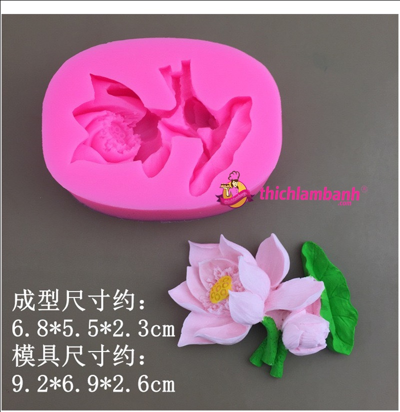4D Silicon sen búp lá H8554