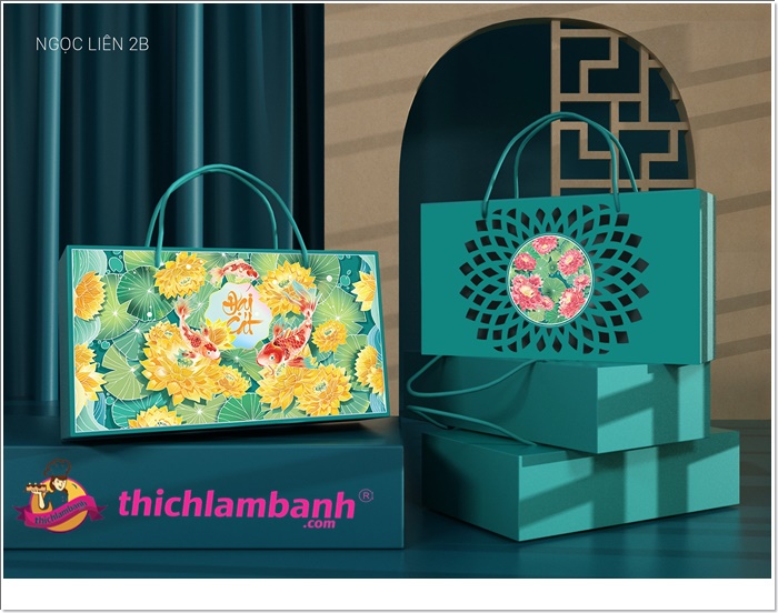 Hộp Đựng Bánh Trung Thu Ngọc Liên 2B
