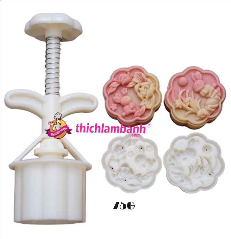 Khuôn lò xo 75G 2M Thỏ ngọc