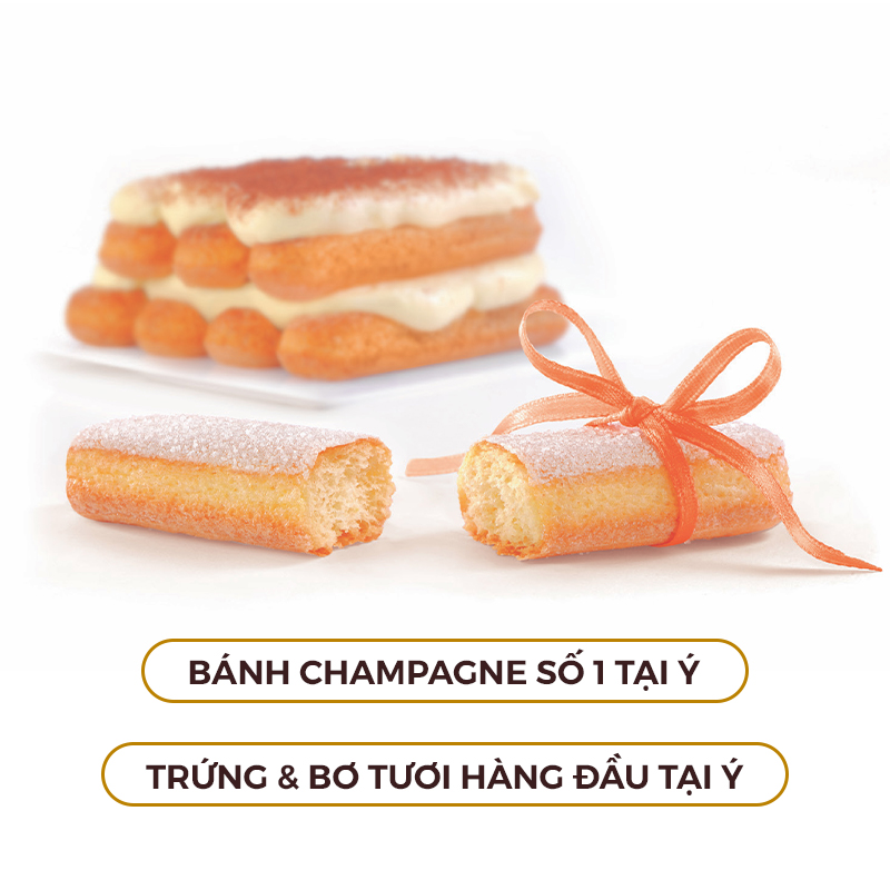 Bánh sâm banh / lady fingers Vicenzovo 200gr