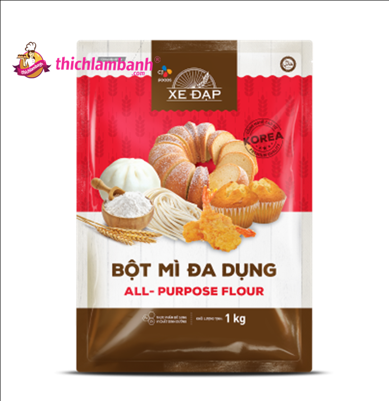 Bột Mì Đa Dụng Số 11 hiệu Xe Đạp 1KG