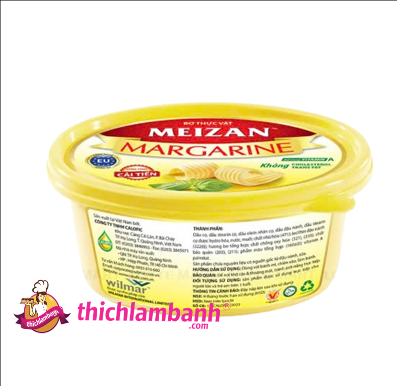 Bơ Thực Vật Cao Cấp Meizan Hộp 200g