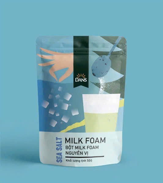 BỘT MILK FOAM NGUYÊN VỊ DANS 50G