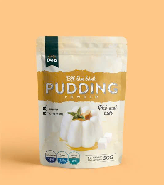BỘT PUDDING PHÔ MAI DANS 50G