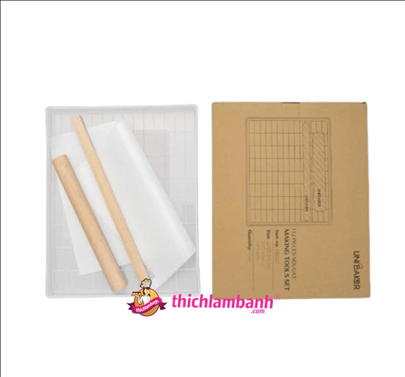 Khuôn kẹo nougat nhựa 112 Viên MB322