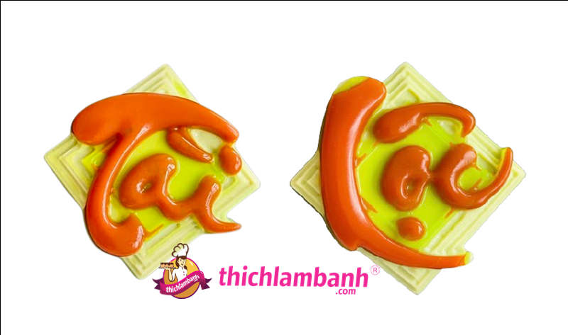 Khuôn rau câu nhựa Tài Lộc vuông