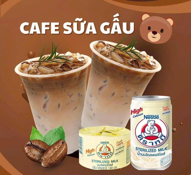 Sữa Tươi Nestle Gấu Lon Thái Lan (140ml)