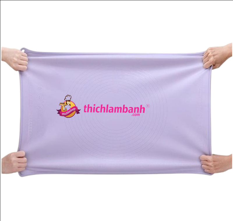 Thảm silicon nhào bột 40x50cm dầy