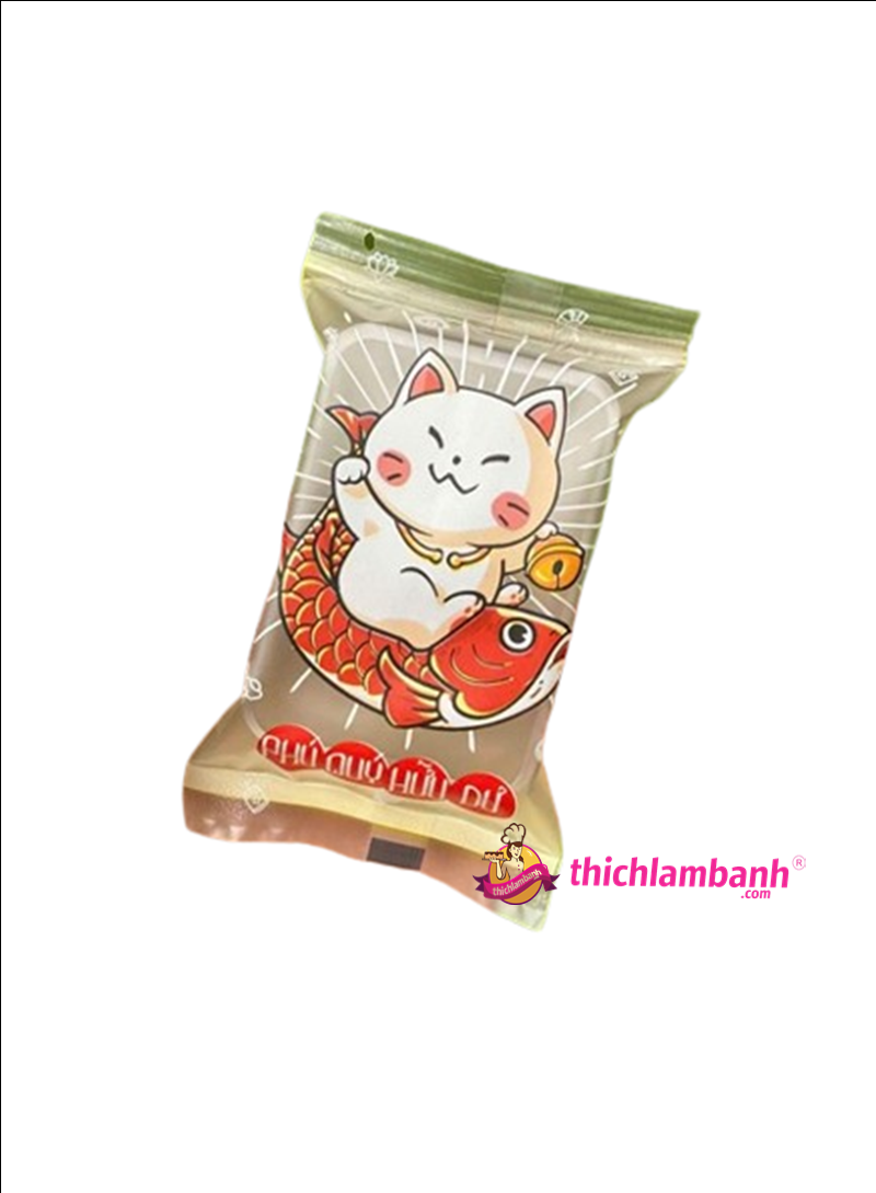 Túi hàn Mèo Phú Quý HD 7x12cm