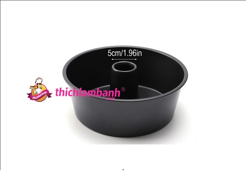 Khuôn chiffon đen chống dính 25x10cm
