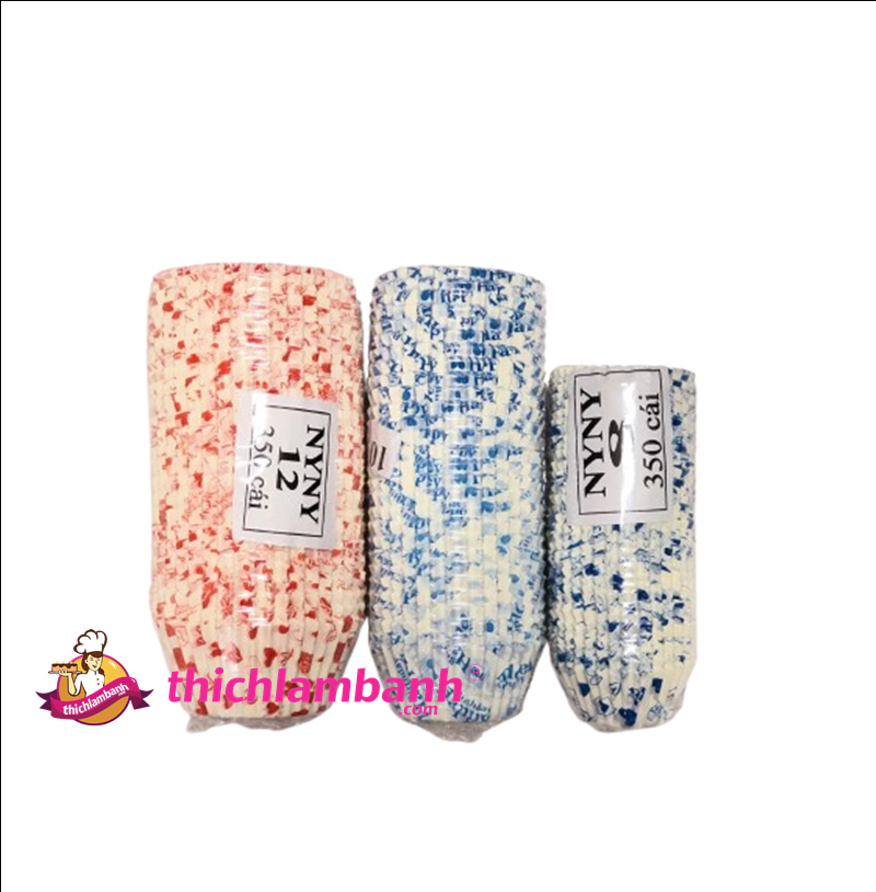 Giấy lót cupcake 8 bông - 350 cái