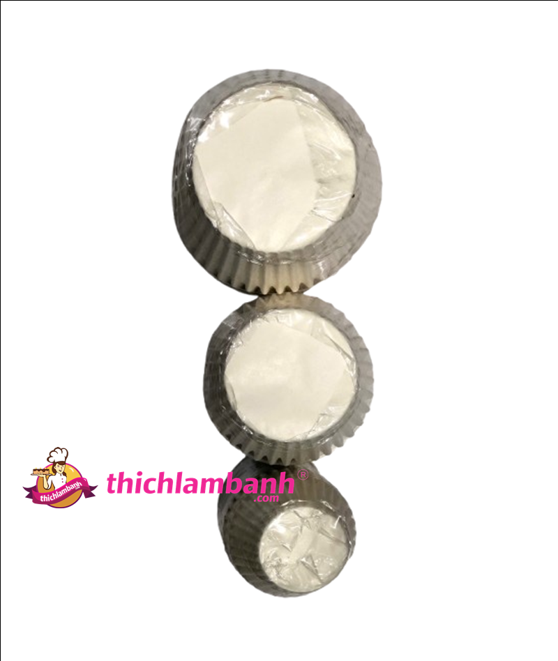 Giấy lót cupcake trắng trơn C10 - Cây 350 tờ