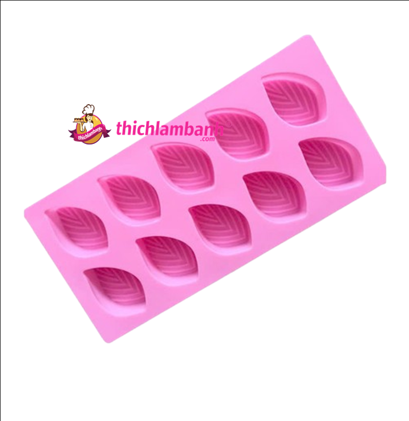 Khuôn silicon 10 lá kiểu
