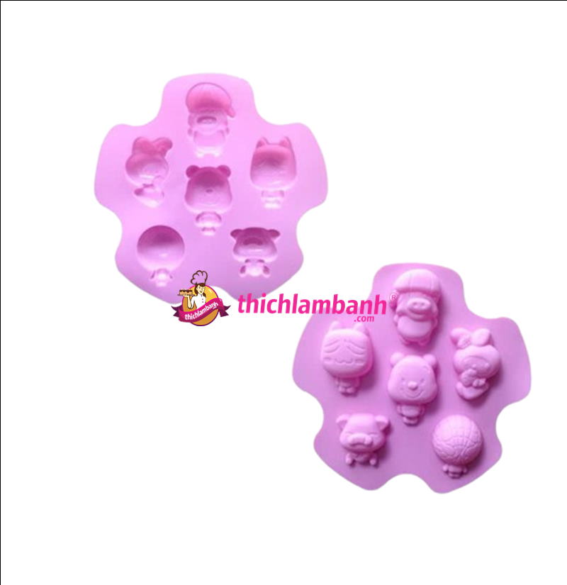 Khuôn silicon 6 Melody