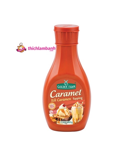 Sốt Topping Caramen Golden farm 400g