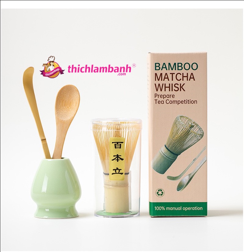 Bộ 4 Món dụng cụ pha Matcha
