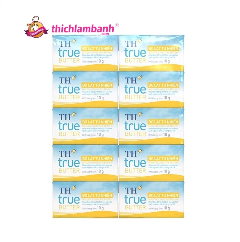Bơ LẠT vĩ TH Truemilk 10g (10 viên)