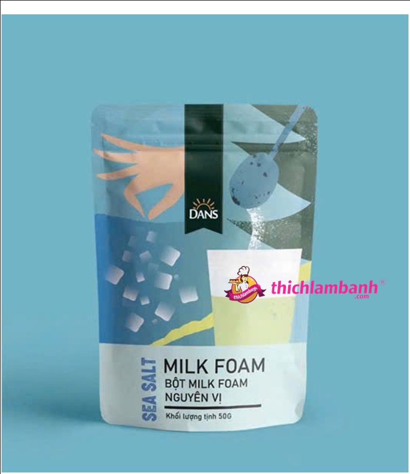 BỘT MILK FOAM NGUYÊN VỊ DANS 50G