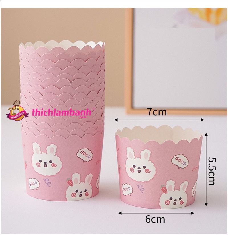 Cup giấy cứng size lớn 50 cái