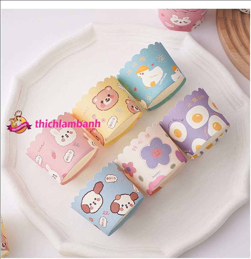 Cup giấy cứng size lớn 50 cái