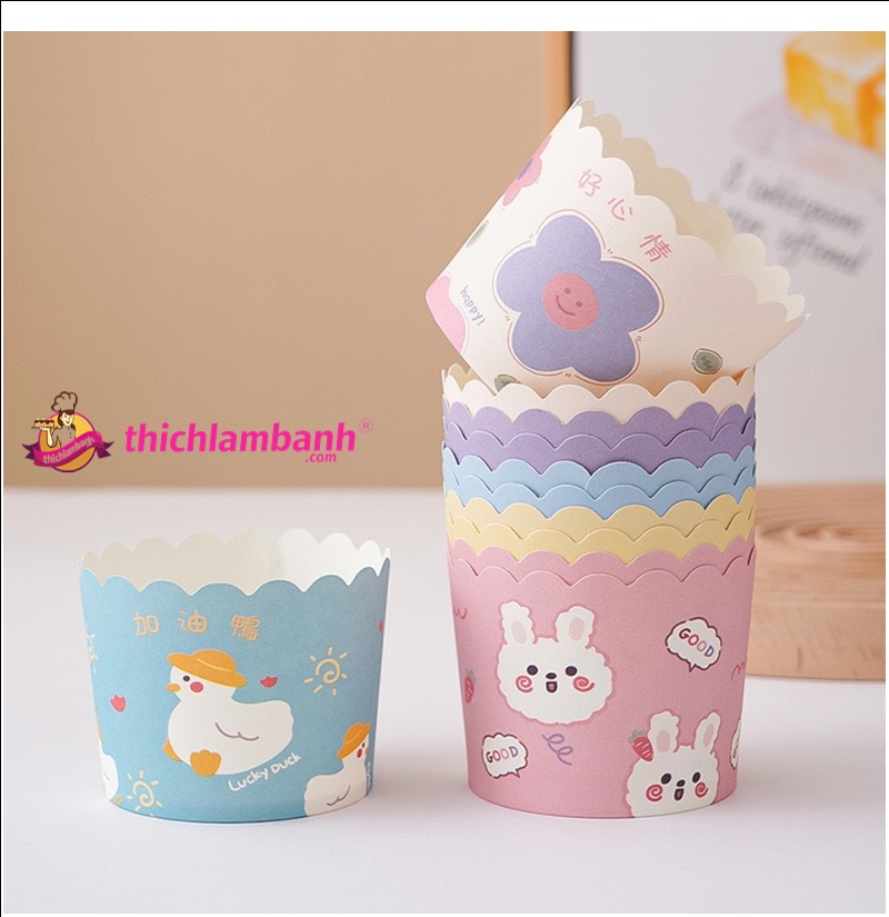Cup giấy cứng size lớn 50 cái