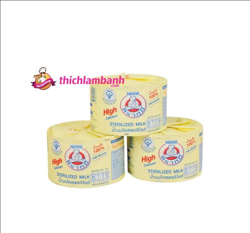Sữa Tươi Nestle Gấu Lon Thái Lan (140ml)
